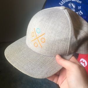Gray Flatbill Hat